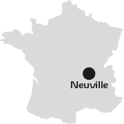 Localisation des sites de production en France