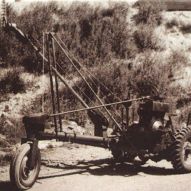 1950 : 1er engin de débroussaillage automoteur SMA