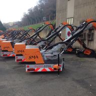 Zone de stockage des machines