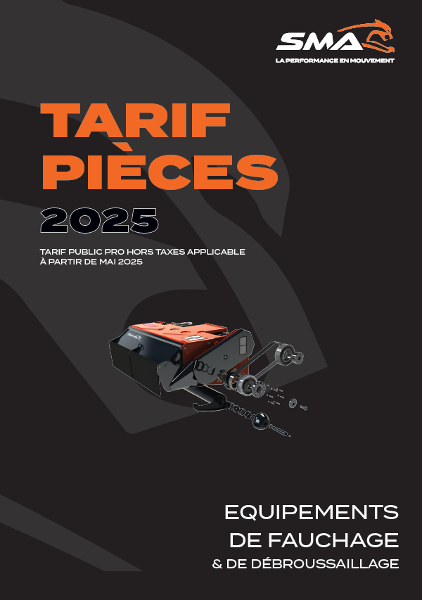 TARIF PIECES 2025