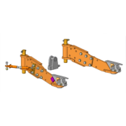 Interface côté machine SMA (bâti axes verticaux châssis réglable)